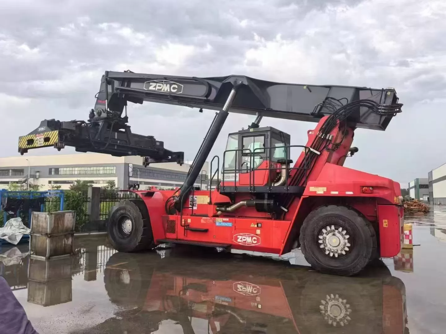 reach stacker de conteneur zpmc 45 tonnes 2018