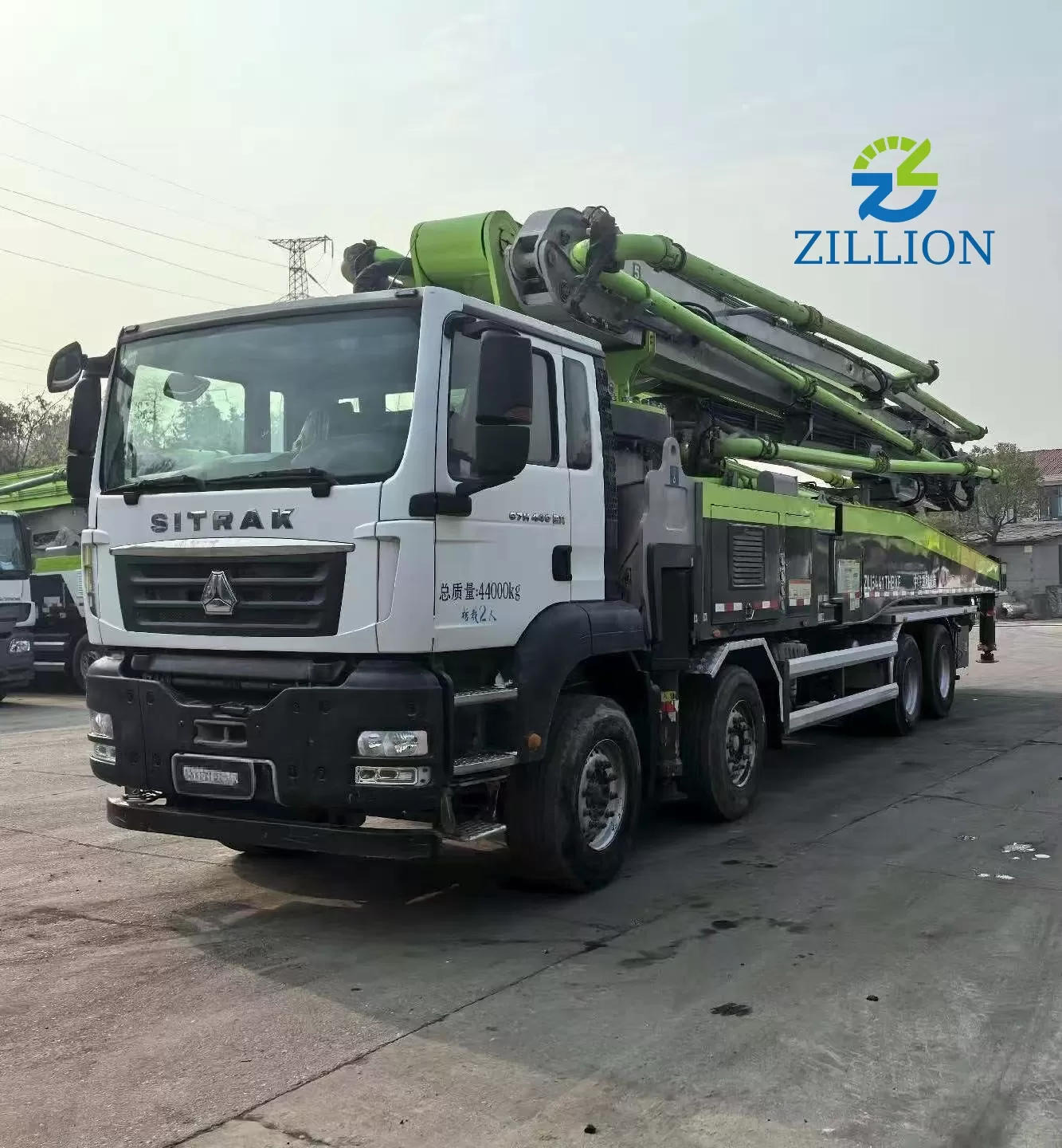 Camions pompes à béton ZOOMLION à vendre en Chine