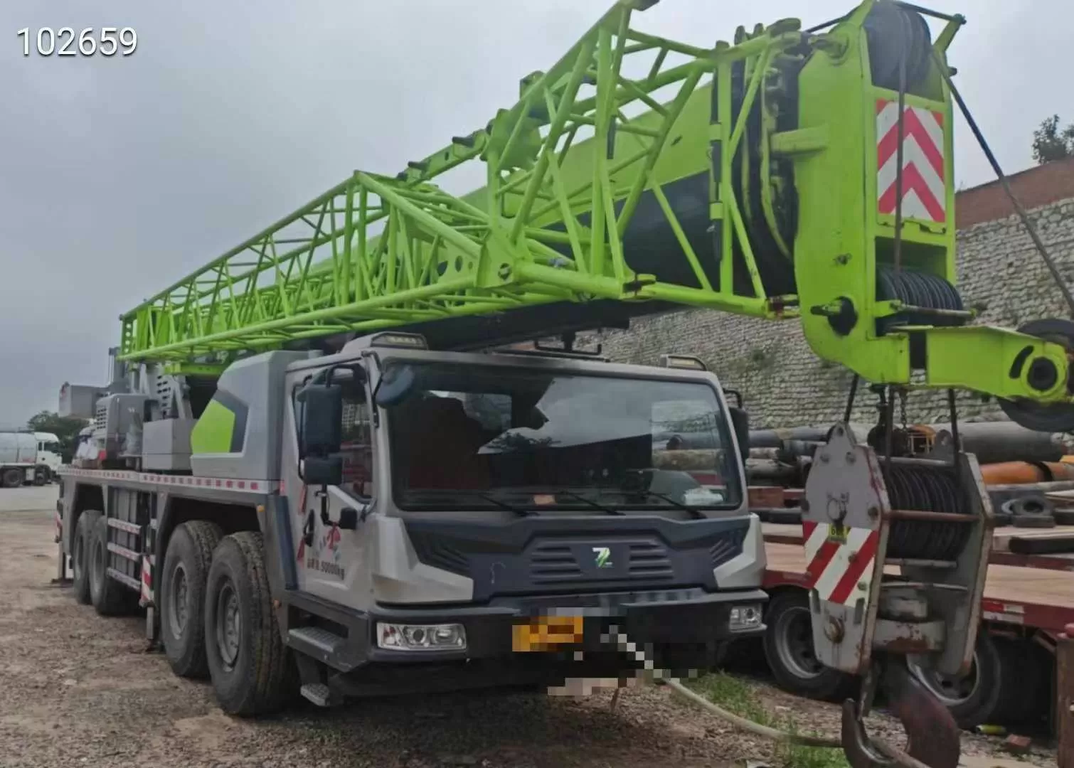 2021 grue d'occasion zoomlion 80t camion grue machine de levage grue à roues