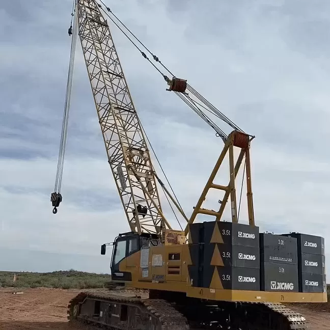 Grue à chenilles
