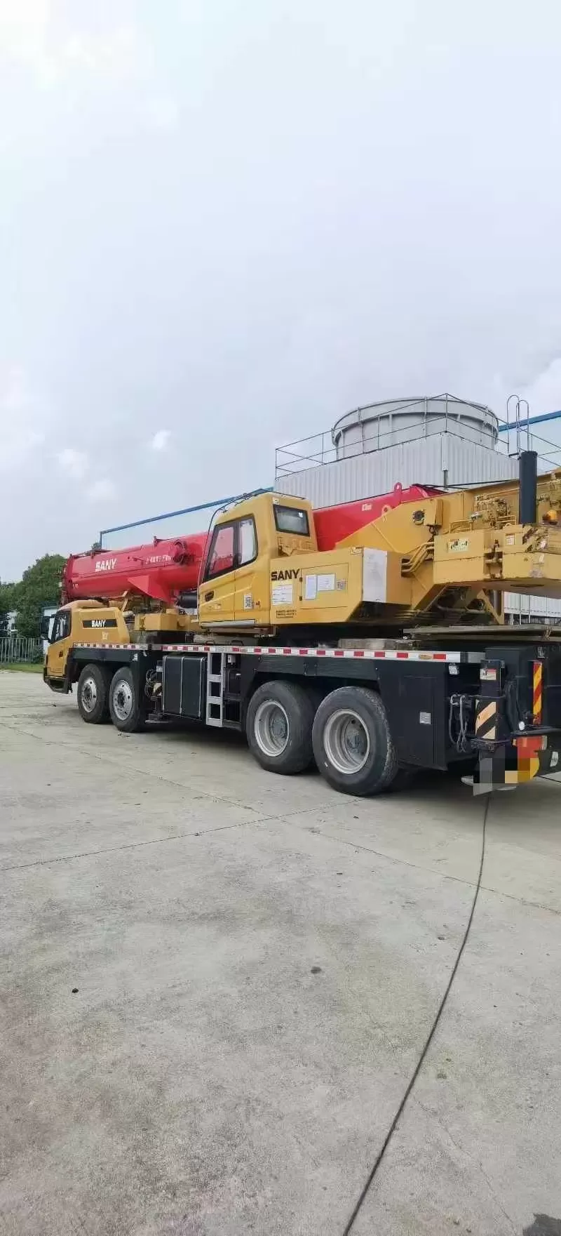 grue d'occasion sany 55t stc550t6, machine de levage, camion, grue à roues, 2020