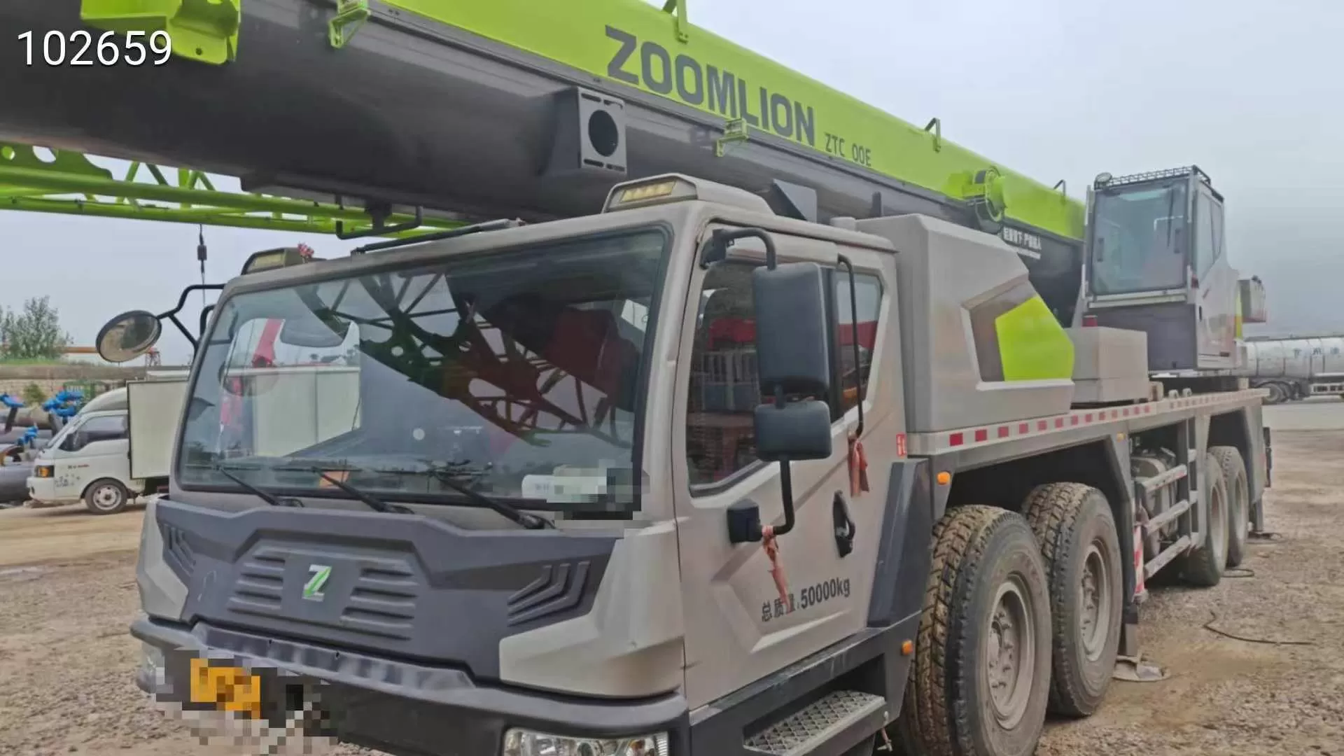 2021 grue d'occasion zoomlion 80t camion grue machine de levage grue à roues