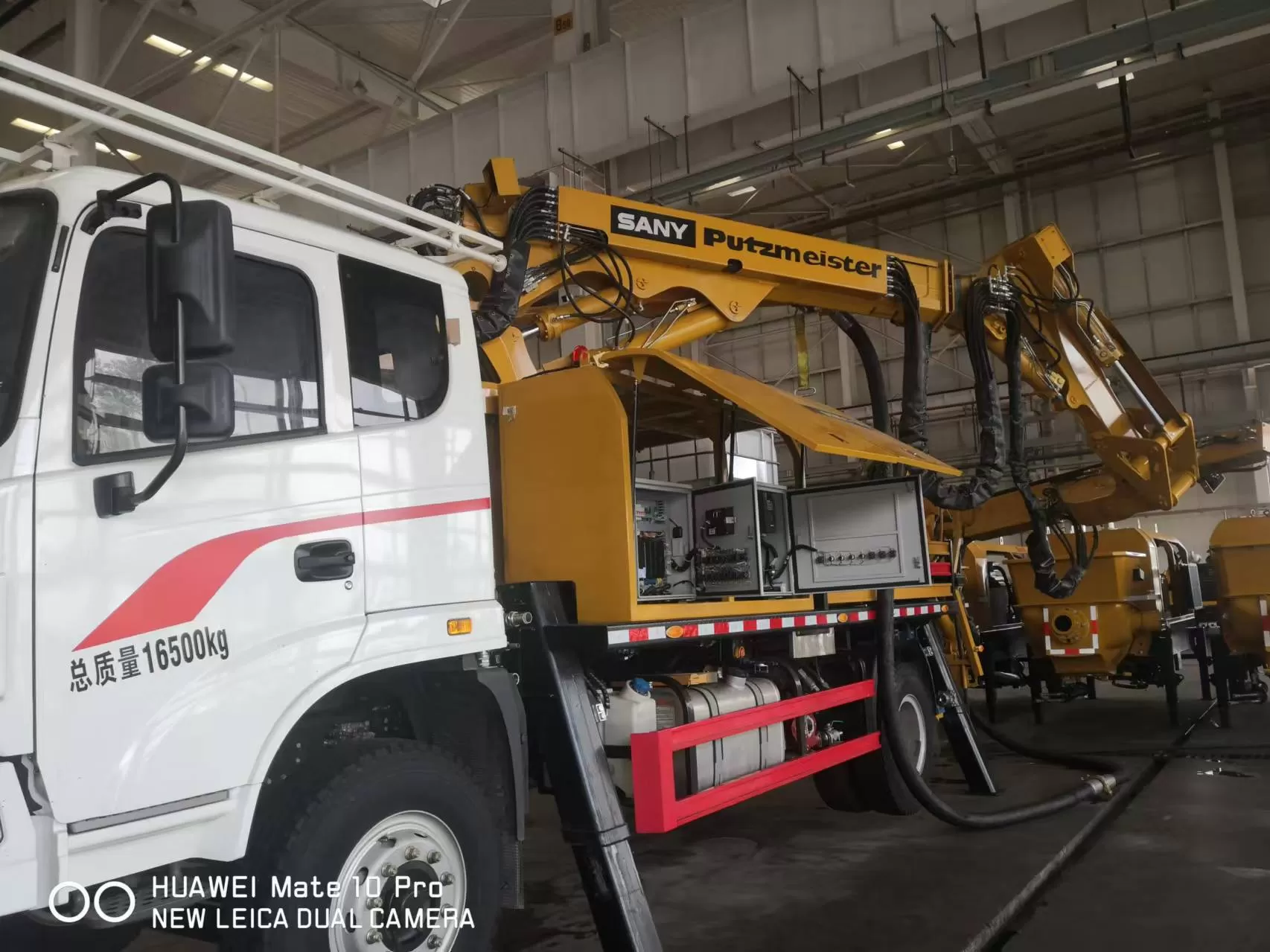 sany camion de pulvérisation de béton projeté 30m3 machine de manipulateur de béton projeté sym5171tpj pulvérisateur de béton pour la construction minière