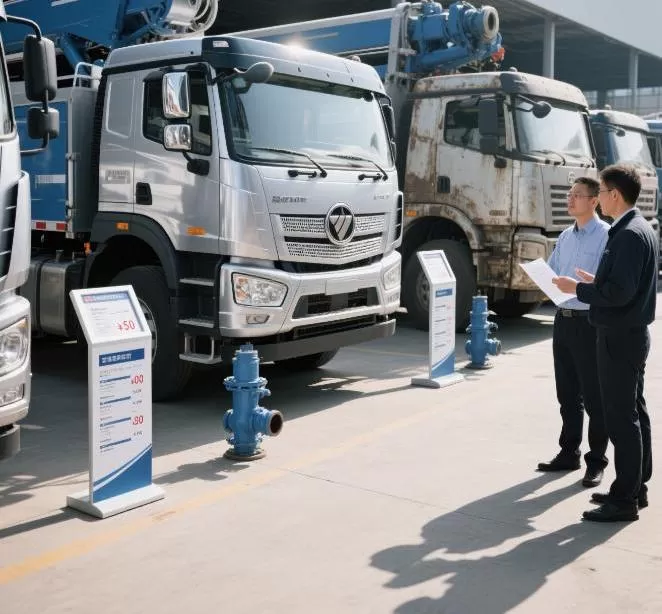 plus récent ≠ mieux: 4 chèques de clés avant d'acheter un camion de pompage