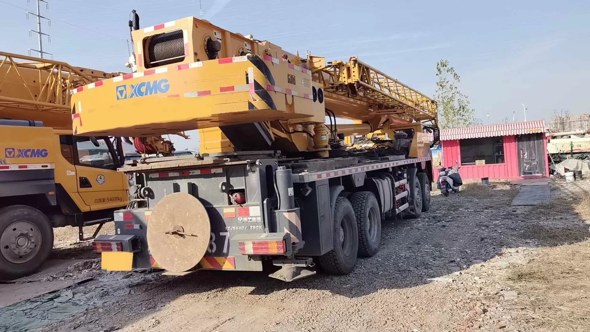 grue à roues de machine de levage de grue de camion de 2021 xcmg 50t