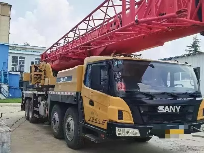 grue d'occasion sany 55t stc550t6, machine de levage, camion, grue à roues, 2020